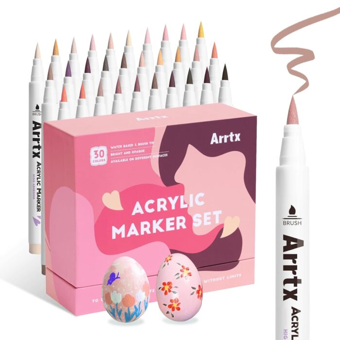 Arrtx-30-Skin-Colors-Acrylic-Marker-Paint-Pens-30C-India-Arrtx