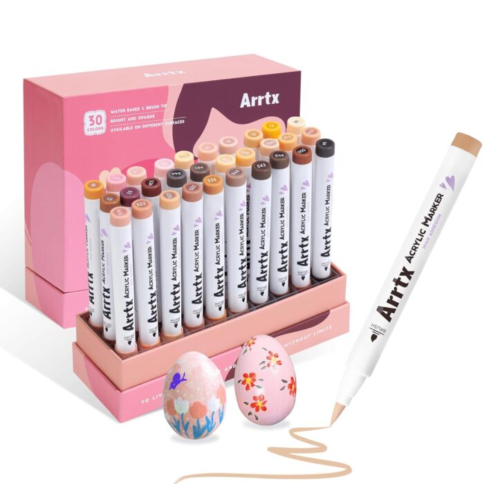 Arrtx-30-Skin-Colors-Acrylic-Marker-Paint-Pens-30C-India-Arrtx