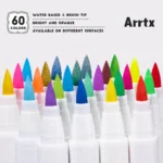 Arrtx-Paint-Pens-60-Regular-Colors-Acrylic-Marker-Brush-Tip-Art-Supplies-60A-India-Tiyana