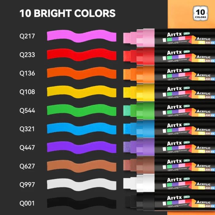 Arrtx-10-Colors-Jumbo-Acrylic-Markers-15mm-Broad-Tips-India-Arrtx