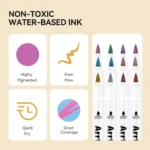 Arrtx-12-Metallic-Colors-Acrylic-Paint-Marker-Brush-Tip-Paint-Pens-India-Arrtx