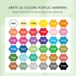 Arrtx-36-Colors-Acrylic-Paint-Markers-Brush-Tip-Direct-Liquid-Ink-India-Arrtx