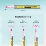 Arrtx-72-Colors-Acrylic-Paint-Markers-3mm-Medium-Tip-Valve-Design-India-Arrtx