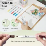 Arrtx-90-Colors-Acrylic-Marker-Paint-Pens-Brush-Tip-Series-India-Arrtx