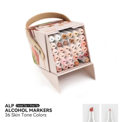 Arrtx-ALP-36-Skin-Tone-Colors-Alcohol-Paint-Markers-India-Arrtx