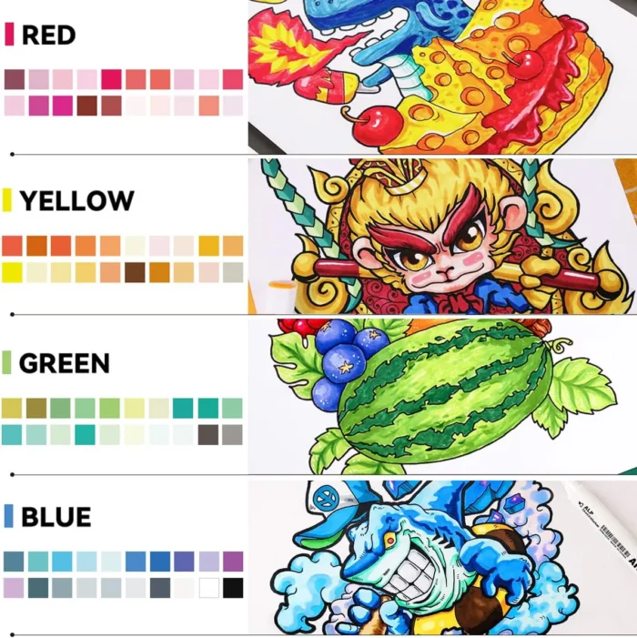 Arrtx-ALP-80-Colors-Alcohol-Markers-Paint-Pen-Set-India-Arrtx
