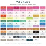 Arrtx ALP 90 Colors Alcohol Markers Paint Pen Set-India-Arrtx