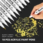 Arrtx-Acrylic-Paint-Pens-10-Pack-Brush-Tip-Paint-Markers-India-Arrtx