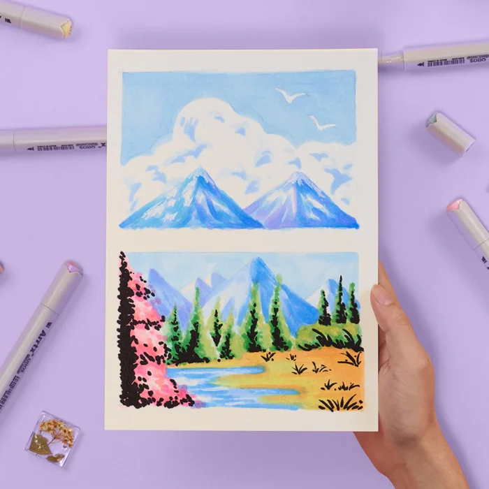 Arrtx-OROS-66-Pastel-Colors-Alcohol-Markers-Paint-Pen-Set-India-Arrtx