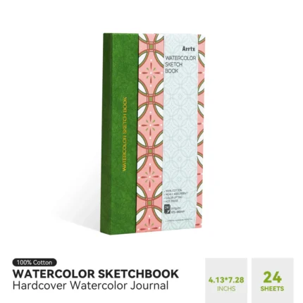Arrtx-Watercolor-Sketchbook-4.13x7.28-Journal-Notebook-India-Arrtx