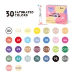 Arrtx-30-Colors-Acrylic-Markers-Paint-Pens-Brush-Tip-Series-30D-India-Arrtx