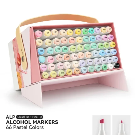 Arrtx-ALP-66-Alcohol-Markers-Pastel-Colors-Paint-Markers-Dual-Tip-ARRTX-INDIA