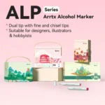 Arrtx-ALP-66-Alcohol-Markers-Pastel-Colors-Paint-Markers-Dual-Tip-ARRTX-INDIA