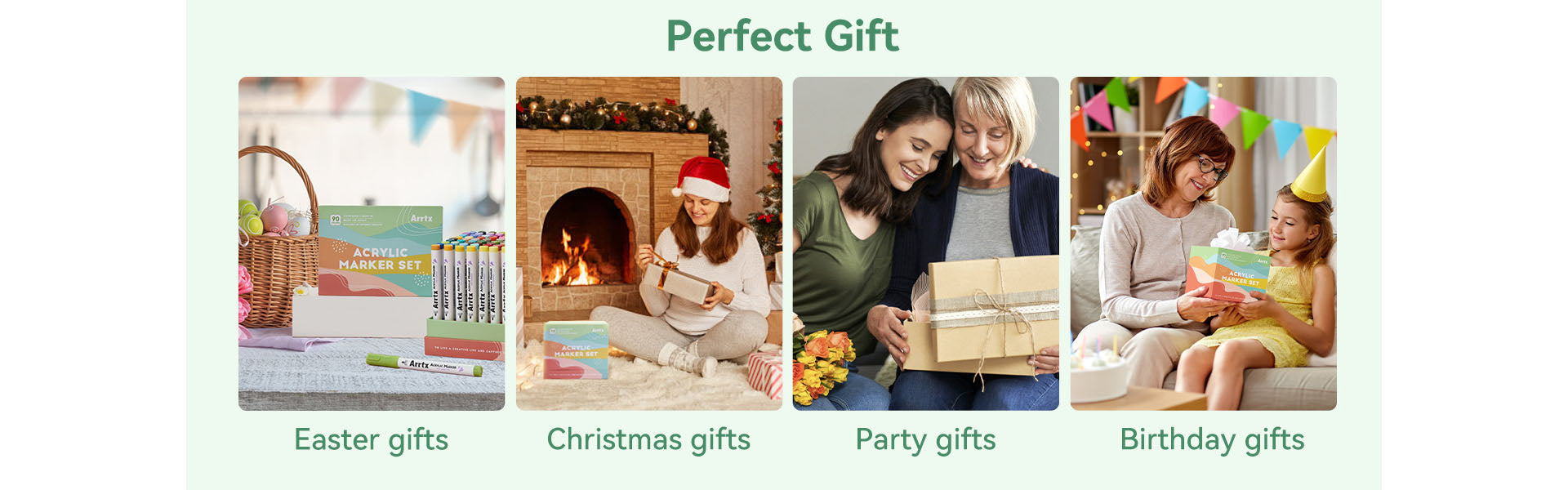 Arrtx-90B-Colors-Acrylic-Paint-Markers-Brush-Tip-Landscape-Colors-india