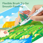 Arrtx-90B-Colors-Acrylic-Paint-Markers-Brush-Tip-Landscape-Colors-india
