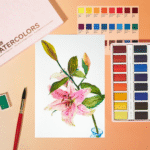 Arrtx 24-Color Solid Watercolor Set