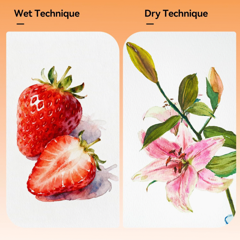 Arrtx 24-Color Solid Watercolor Set