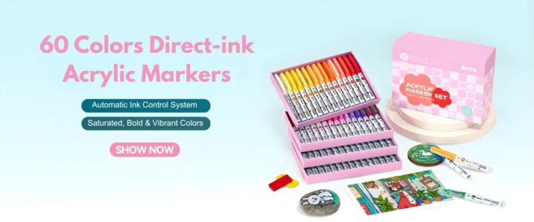 Artex Ink Home - Arrtx India Best paint Markers, Drawing Pencils, Acrylic Marker ...