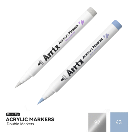 Arrtx Double Color Acrylic Paint Markers 43 & 92