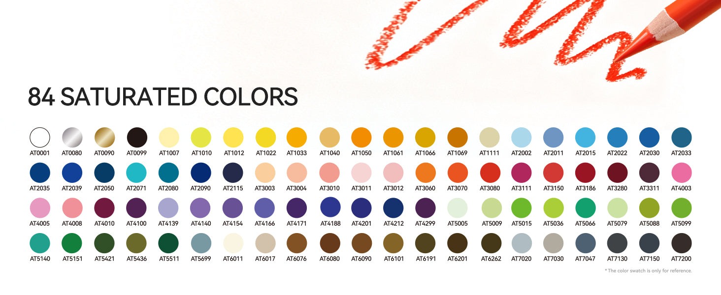 ARRTX 84 Colors Colored Pencils Set - Arrtx India - PI 13