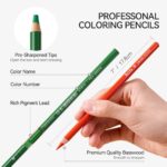 ARRTX 84 Colors Colored Pencils Set