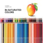 ARRTX 84 Colors Colored Pencils Set
