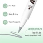 Arrtx 30E Grey Tone Colors Brush Tip Acrylic Paint Markers